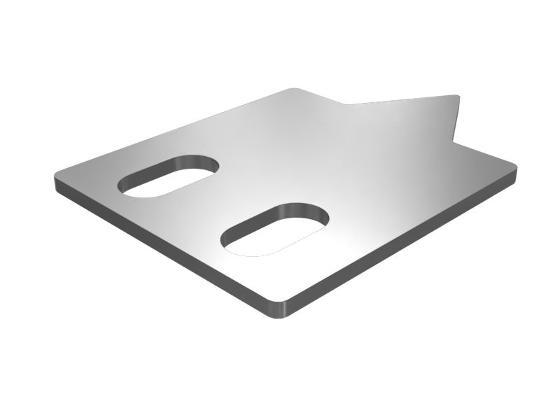 618-6333: Radiator Guard Support Plate