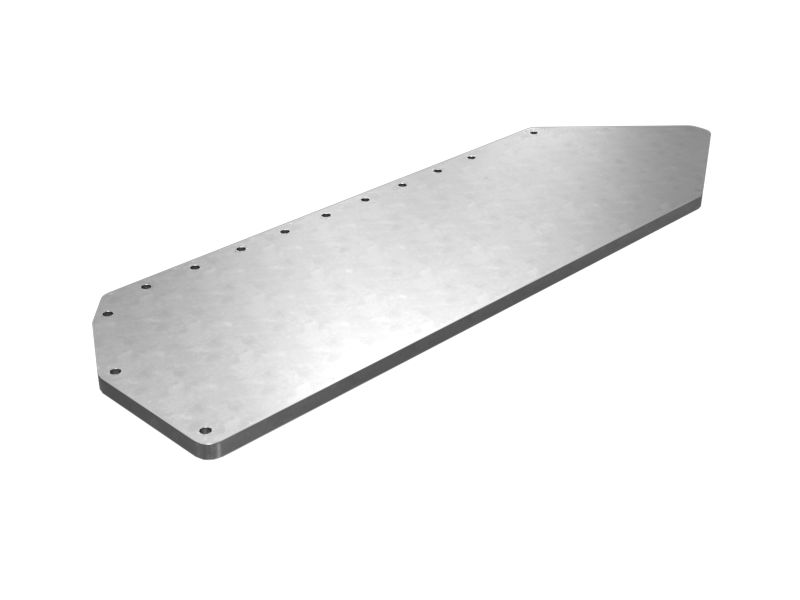 20mm Thick Side Hopper Flashing