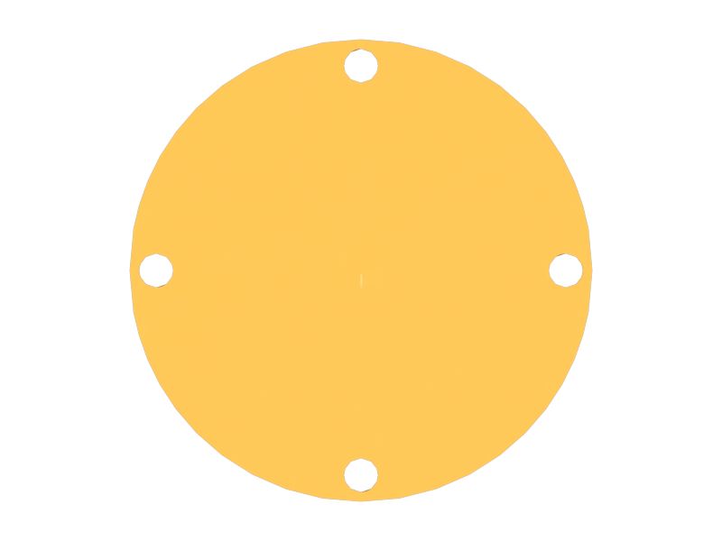 320-4572: 6mm Thick Pin End Cap | Cat® Parts Store