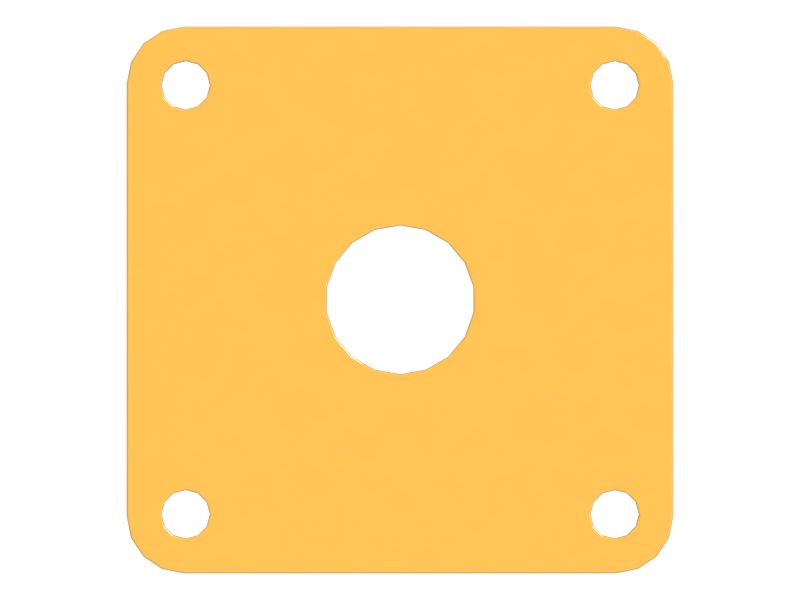6mm Thick Orifice Plate