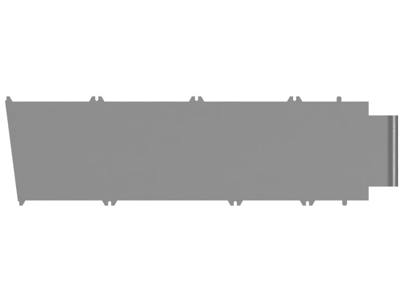 Conveyor Guard Rear Plate