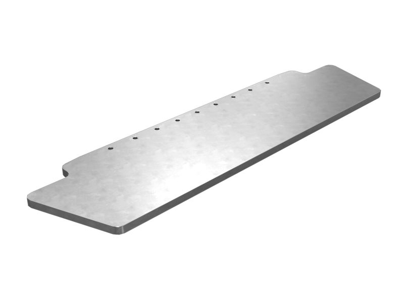 Material Hopper Flashing