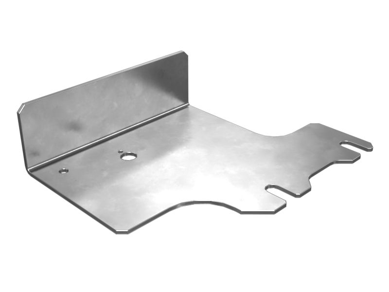 608-6367: 3mm Thick Steel Chassis Compartment Light Wiring Bracket