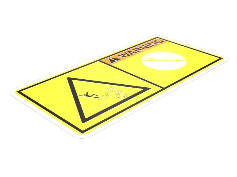 НАКЛЕЙКА С ПРЕДУПРЕЖДЕНИЕМ