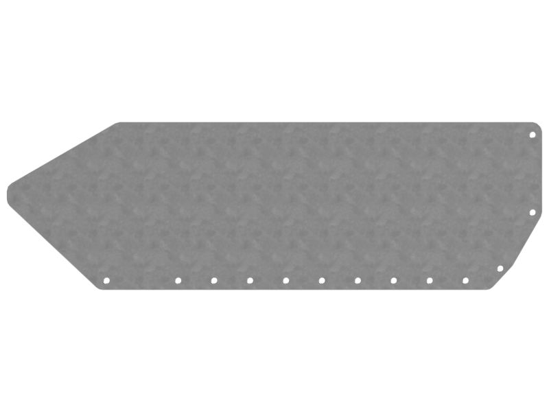 20mm Thick Side Hopper Flashing