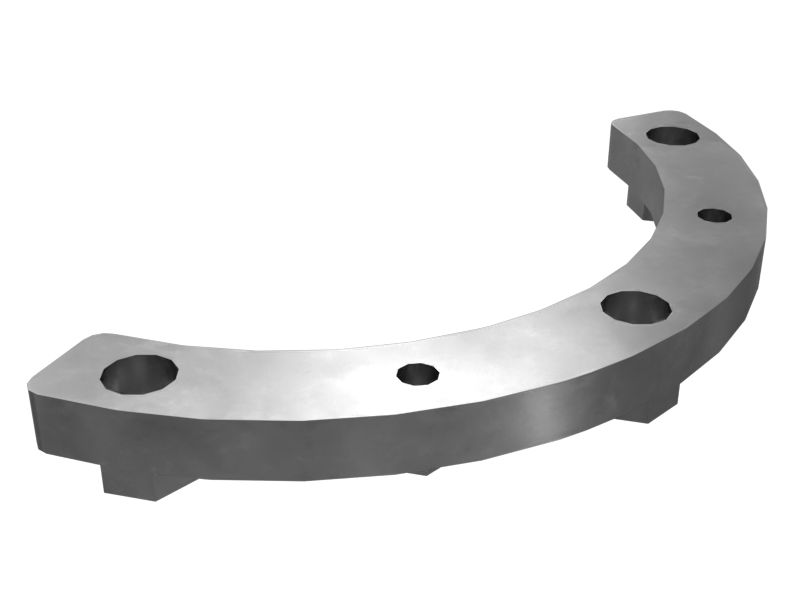 15mm Thick Bearing Housing Support Plate