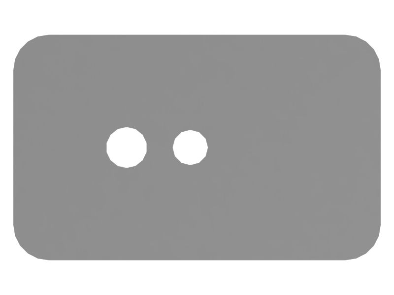 10mm Thick Hydraulic Hammer Housing Wear Plate