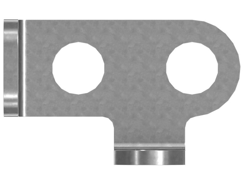 608-4843: 5mm Thick Hydraulic Lines Mounting Bracket 6084843 купить