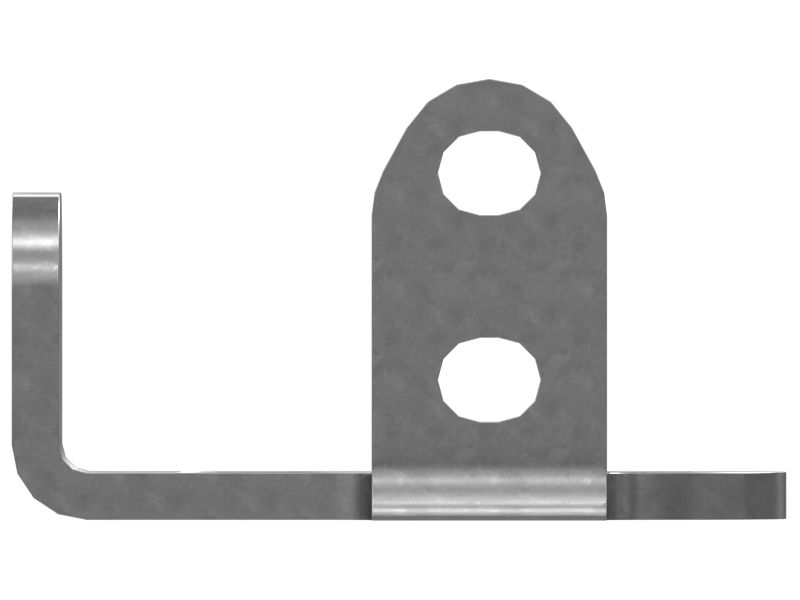 608-4843: 5mm Thick Hydraulic Lines Mounting Bracket 6084843 купить