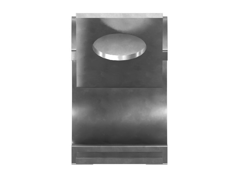 Петлевой зажим с подкладкой, внутренний диаметр 18,5 мм