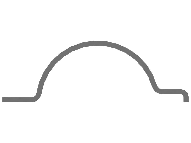 Stick Cylinder Piping Support