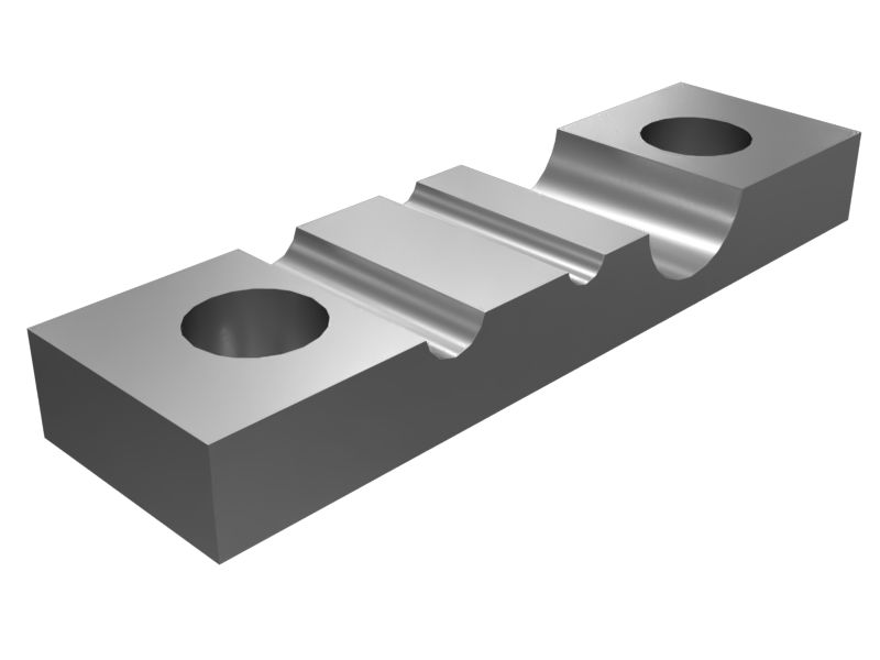 357-9401: 44mm Width Torque Converter Lines Mounting Block 3579401 купить