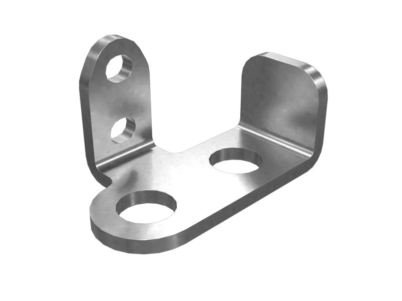 608-4843: 5mm Thick Hydraulic Lines Mounting Bracket 6084843 купить
