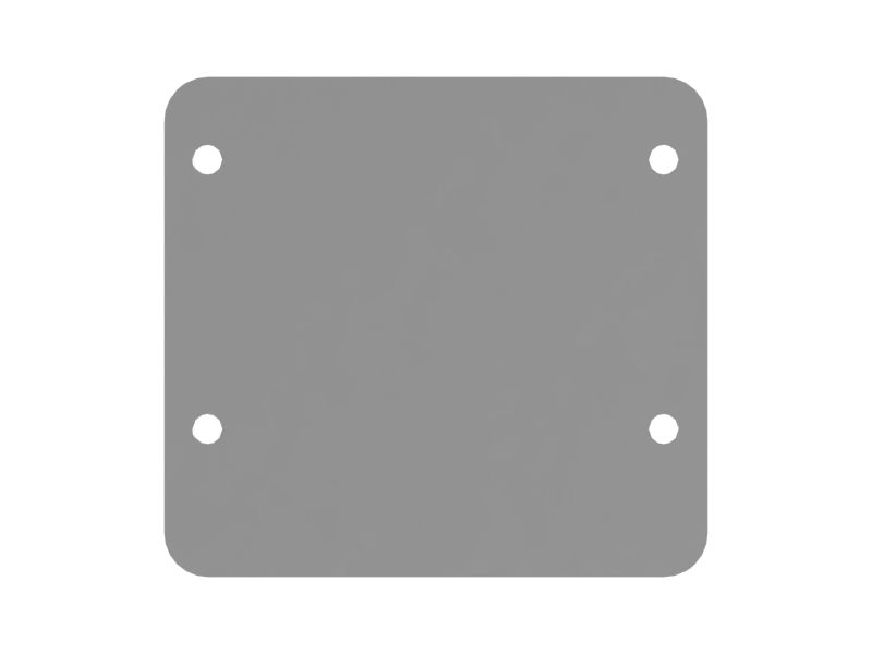 Нижняя защитная накладная пластина, толщина 5 мм