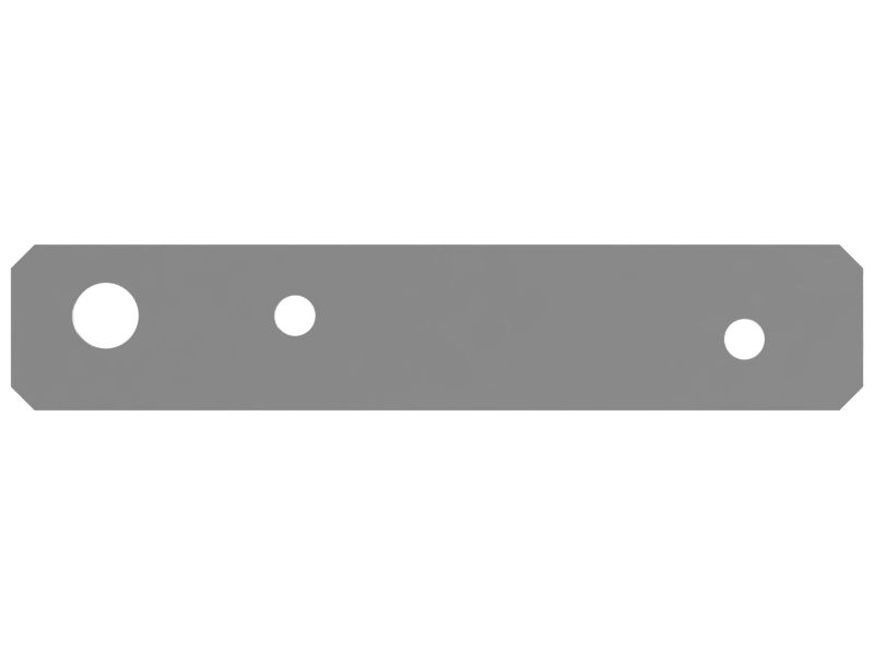 10mm Thick Electrical Cable Mounting Bracket