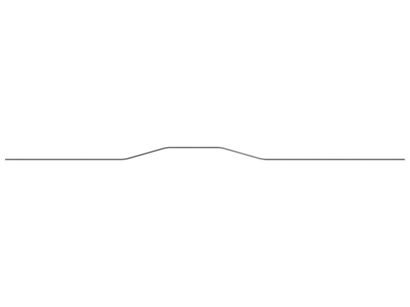 6.4mm Thick Rubber Deflector