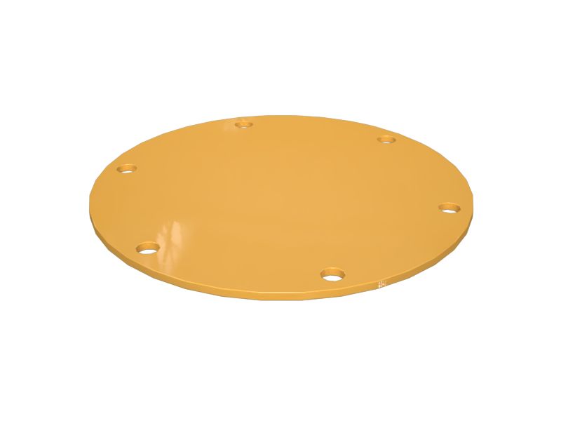 604-1041: 5mm Thick Round Plate Cover
