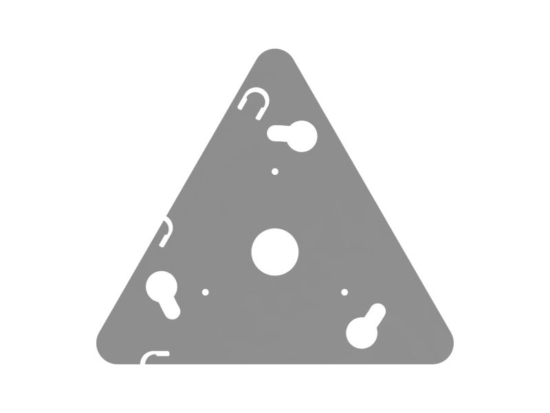 350-0658: Warning Beacon Lamp Mount Plate 3500658 купить