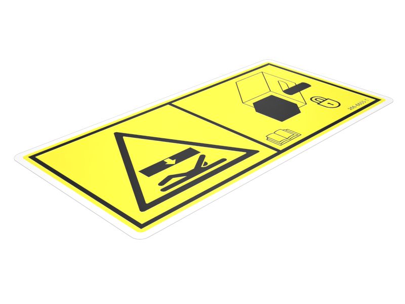 НАКЛЕЙКА ПРЕДУПРЕДИТЕЛЬНАЯ PI