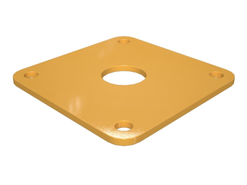 606-1364: 6mm Thick Orifice Plate