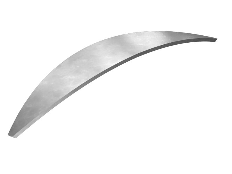 600-5935: 10mm Thick Curved Plate