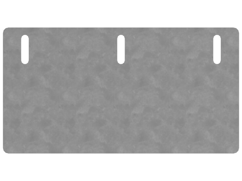 10mm Thick Paver Blade Handle Mounting Flashing