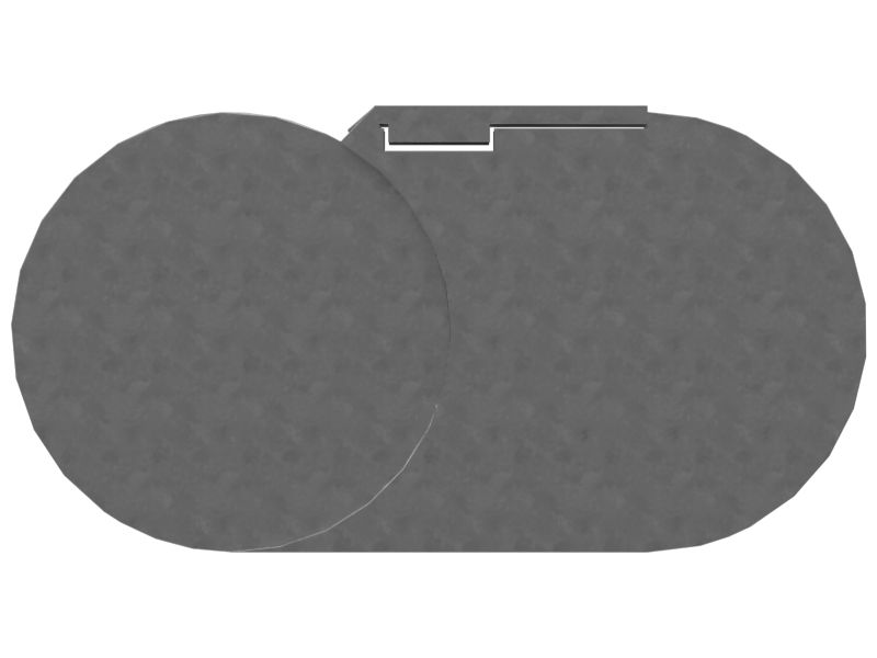 Screed Drag Cable Chain Link