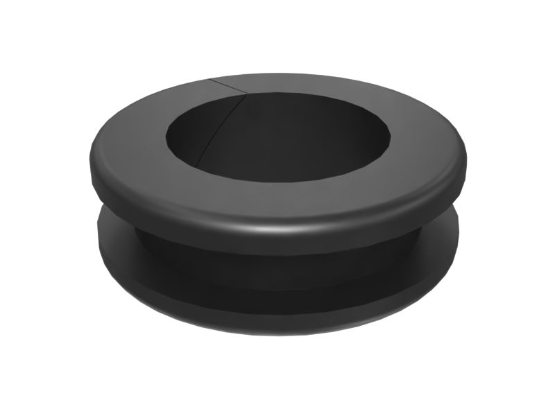 485-6930: 30mm Inner Diameter Double Flange Grommet