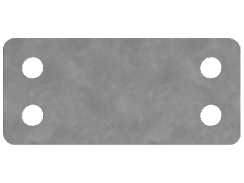 10mm Thickness Chassis Rear Guard Plate