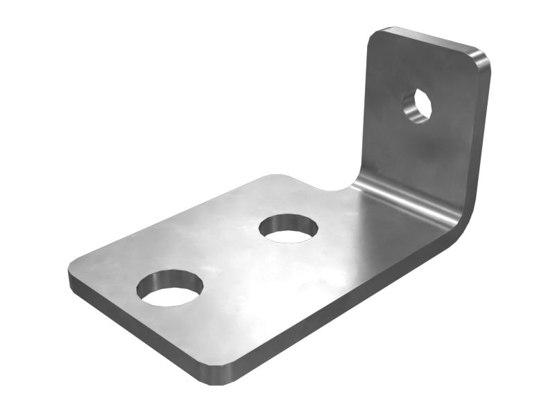 586-9546: 6mm Thickness Hydraulic Line Mounting Plate