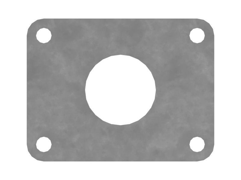 9.7mm Thick Fan Drive Mounting Washer Plate
