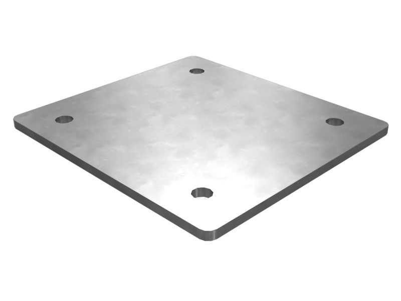 10mm Thick Radiator Fan Support Base Plate