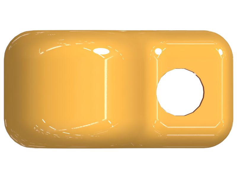 462-4049: 20mm Thick Water Lines Block | CATCorp