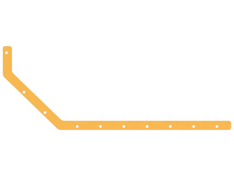 8mm Thick Hopper Flashing Plate