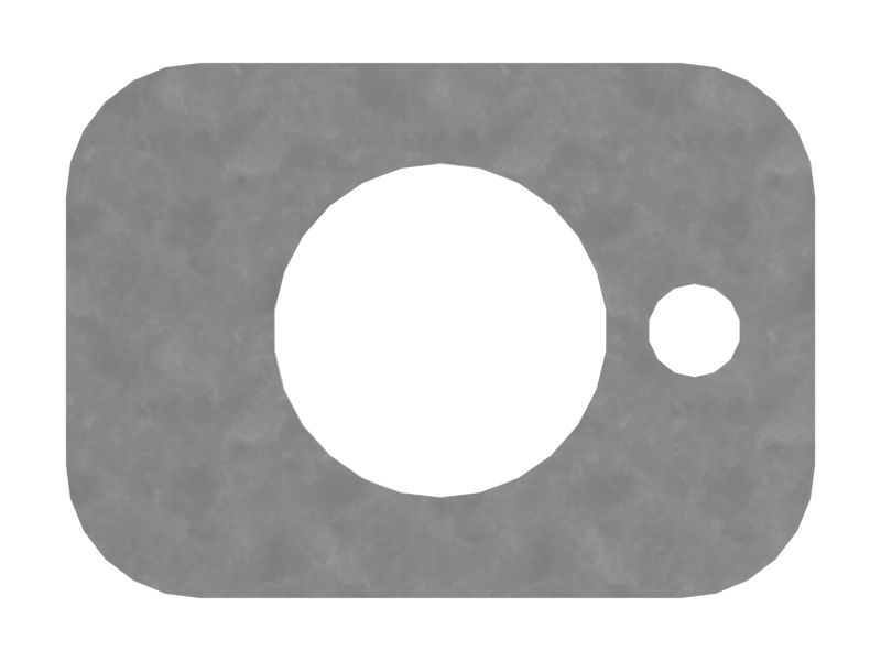 Shutdown Switch Mount Plate