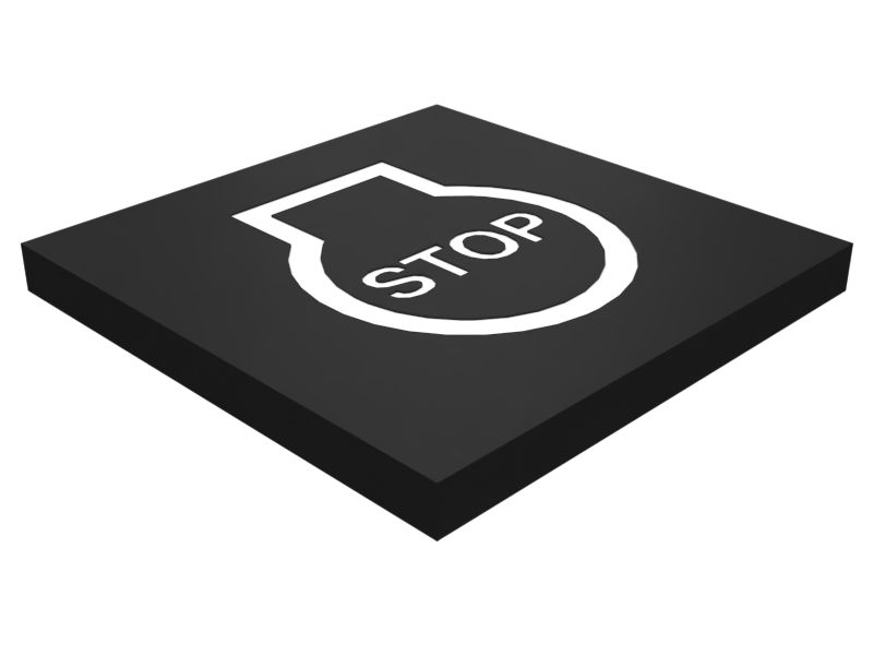 593-6659: Engine Stop Indicator Card