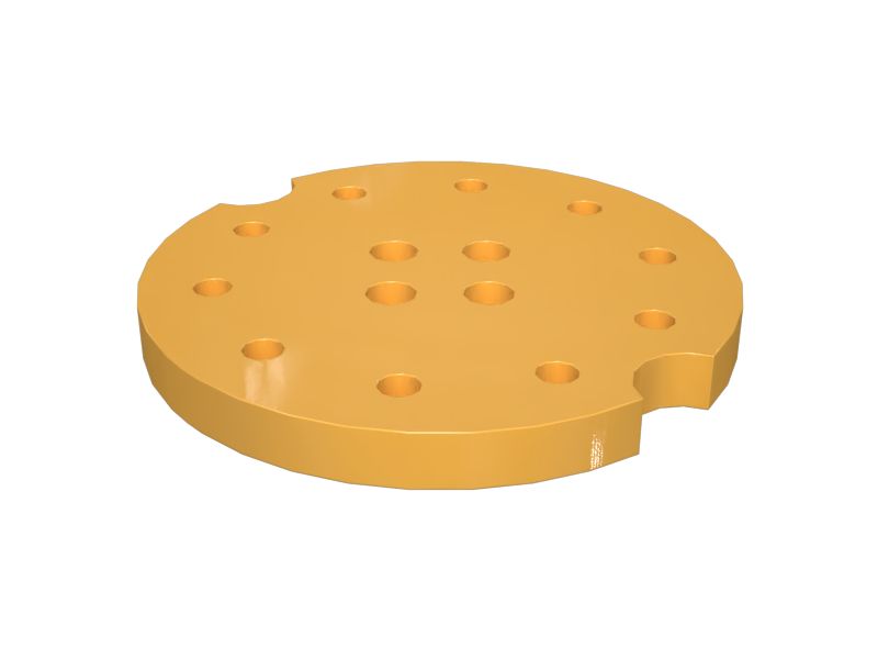 Пластина шарнирного сцепного устройства, толщина 20 мм