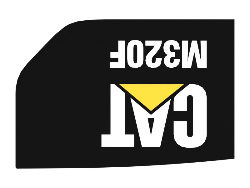 Left-Hand Side CAT M320F Identification Film