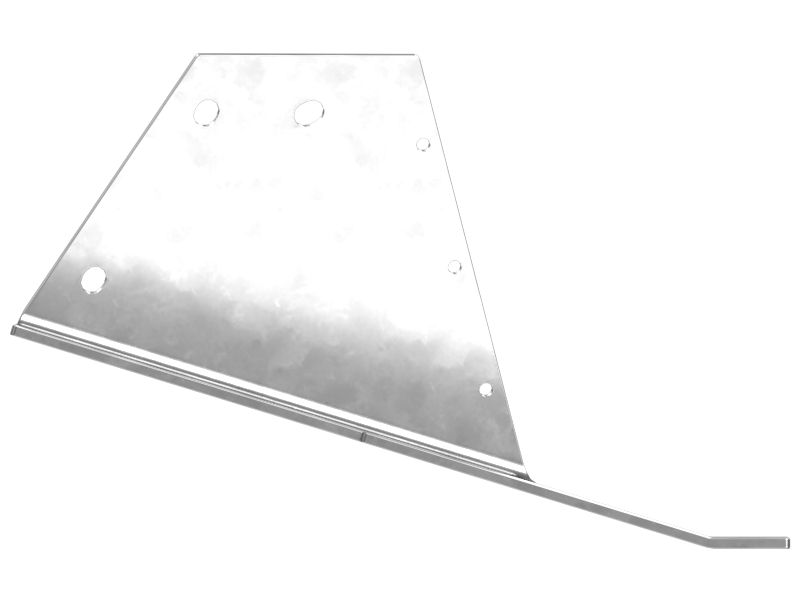 6mm Thick Left Hand Hydraulic Line Guard Cover