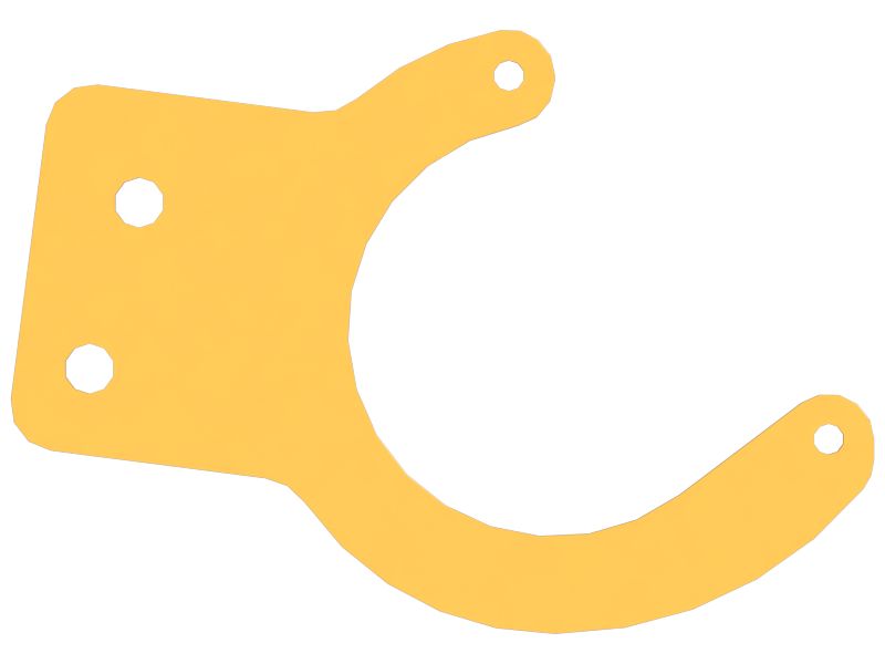 6mm Thick Battery Cable Contactor Plate