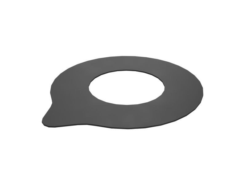 1mm Thick Backhoe Stick Shim