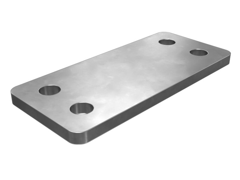 566-5580: 10mm Thickness Chassis Rear Guard Plate