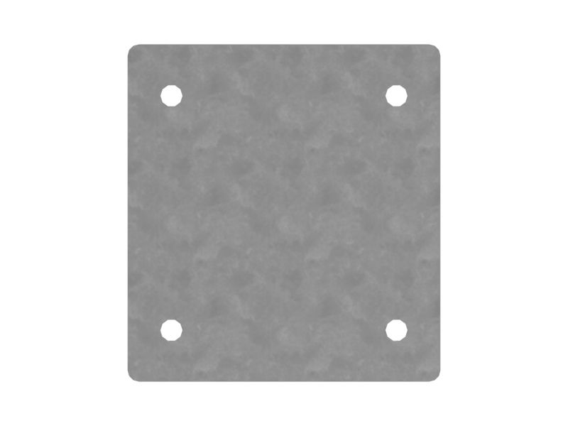 10mm Thick Radiator Fan Support Base Plate