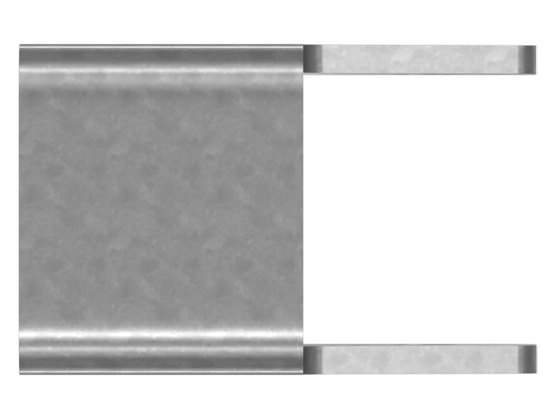 3mm Thickness Ladder Step Mounting Bracket