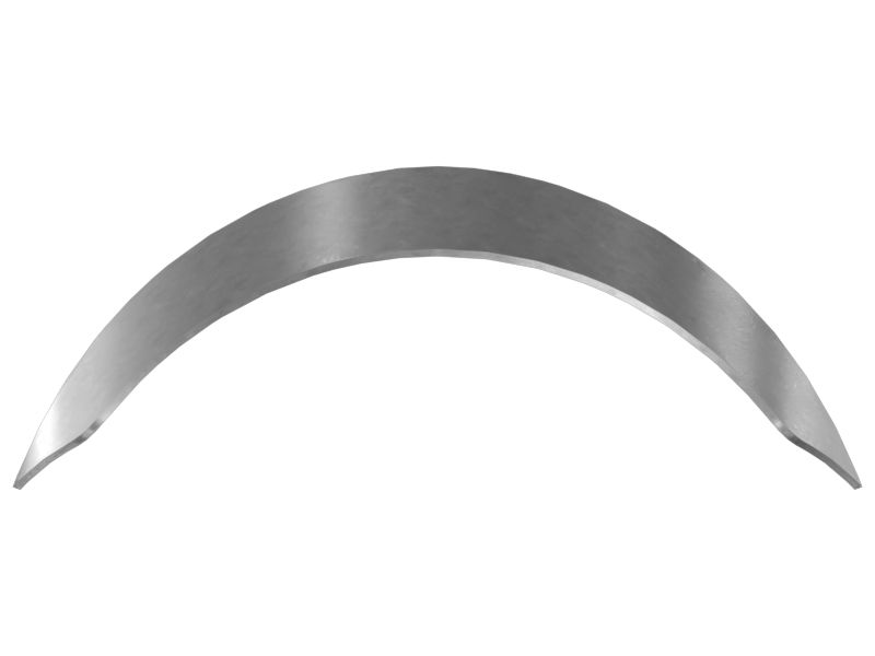 10mm Thick Curved Plate