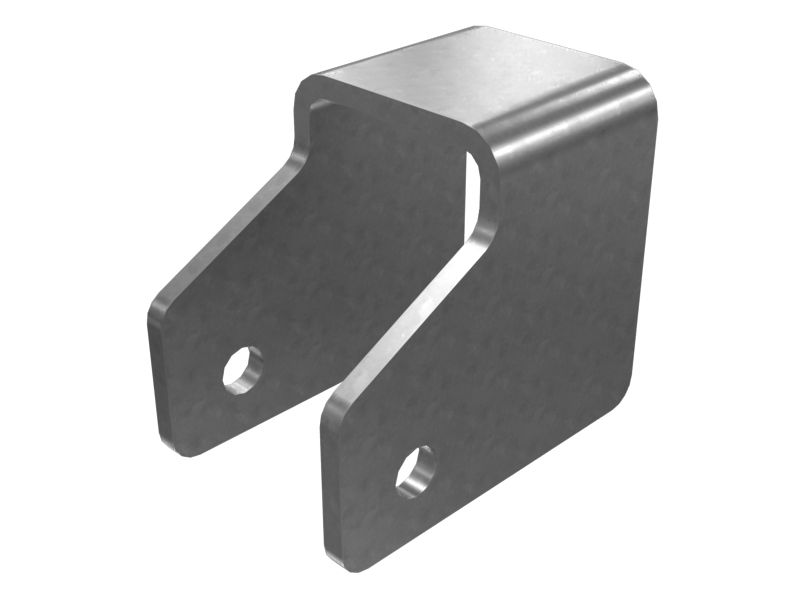 3mm Thickness Ladder Step Mounting Bracket