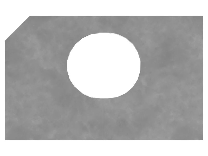 50.8mm Thick Air Conditioner Line Mounting Liner