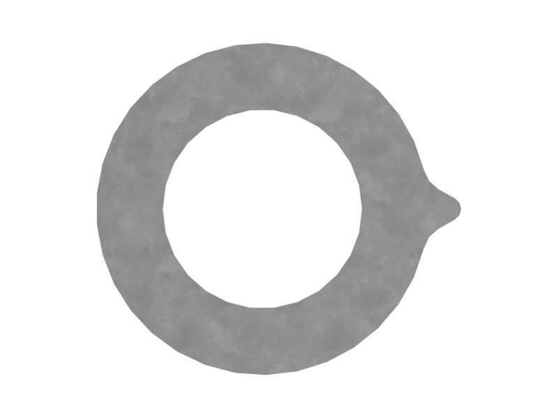 1mm Thick Boom Linkage Pin Shim