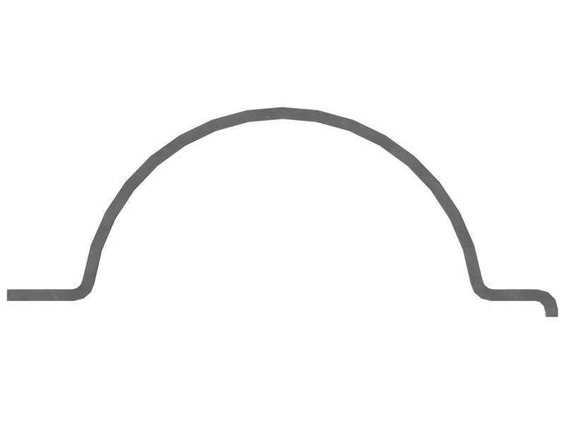 Hydraulic Cylinder Pipe Support