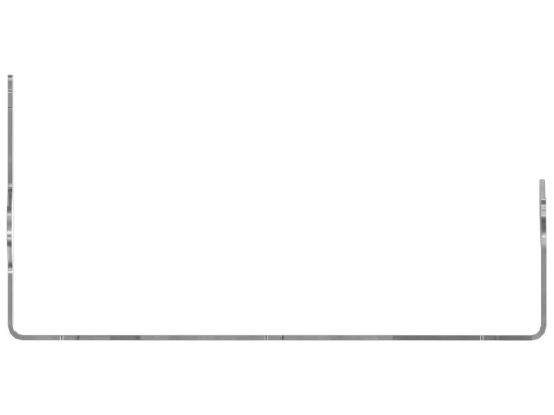 3mm Thick Mounting Bracket